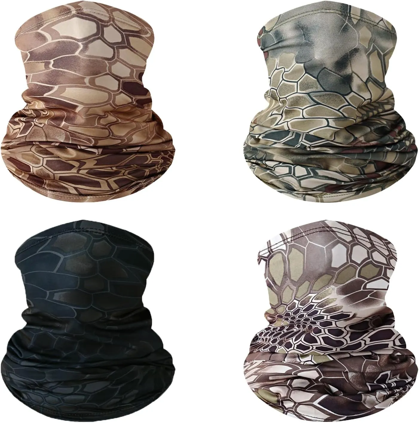 12 Cooling Neck Gaiters Multipurpose Bandanas for Women Men