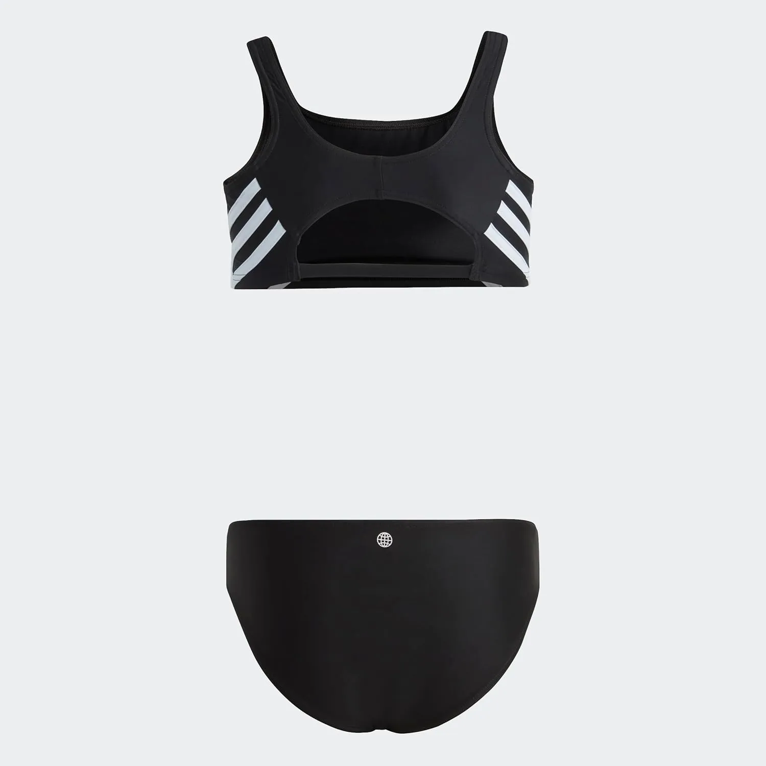 adidas 3-Stripes Bikini Swimsuit, Girls