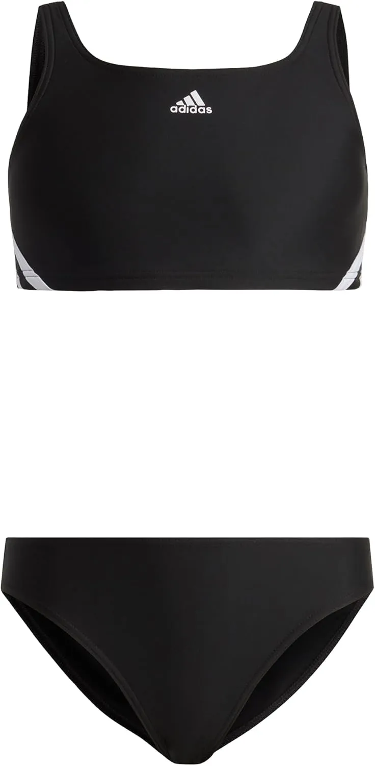 adidas 3-Stripes Bikini Swimsuit, Girls