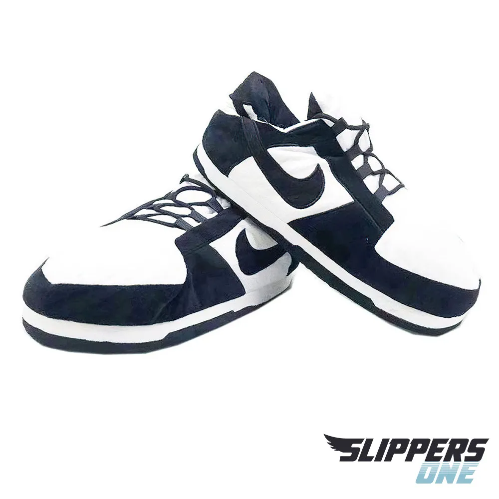 Air 1 Black Dunk Low Slippers