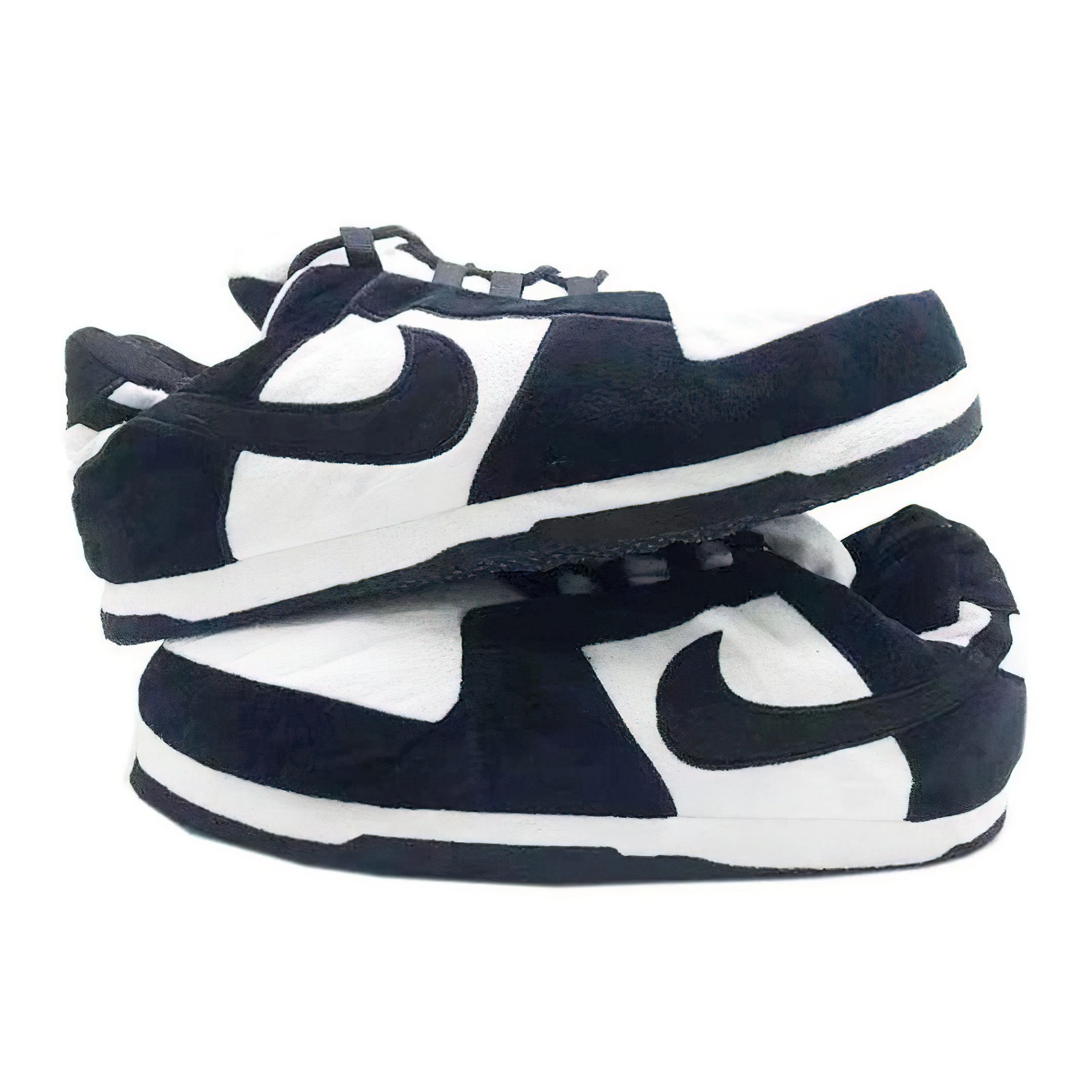 Air 1 Black Dunk Low Slippers