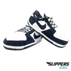 Air 1 Black Dunk Low Slippers