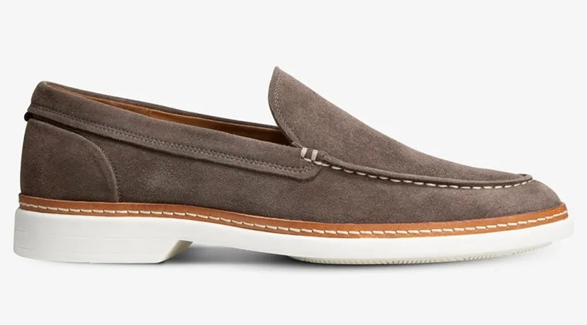 Allen Edmonds Wilder Suede Venetian Slip-on Loafer on clearance