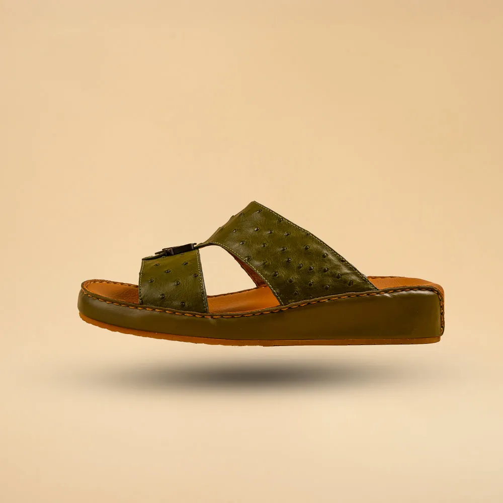 Arabic Sandal – Ostrich Leather 3516