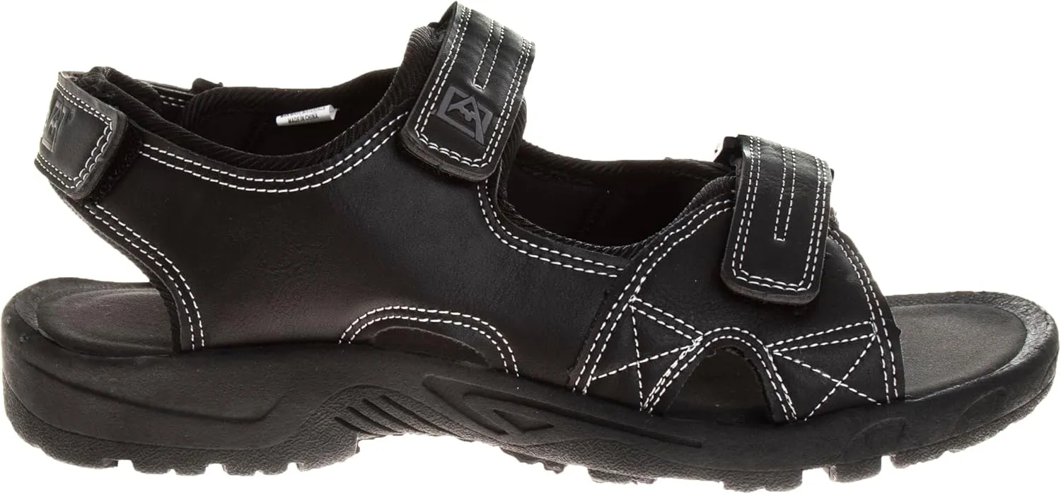 Avalanche Men's Open Toe Strap Adjustable Waterproof Fisherman Sandal Summer Beach Water Shoe