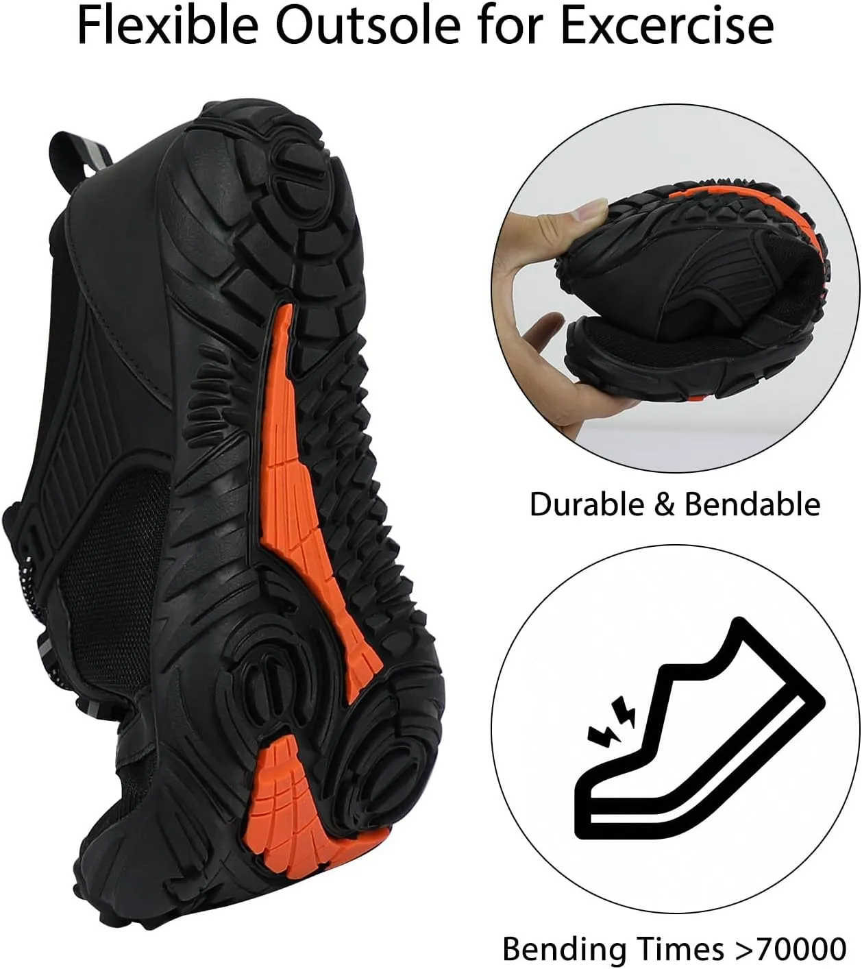 Barefoot Shoes Mens Womens Minimalist Cross-Trainer Shoes Wide Toe Box Zero Drop Sole Trail Running Walking Sneakers Grounded Footwear