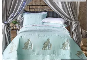 Barrel Racing Comforter and Sheet Set- Single Size