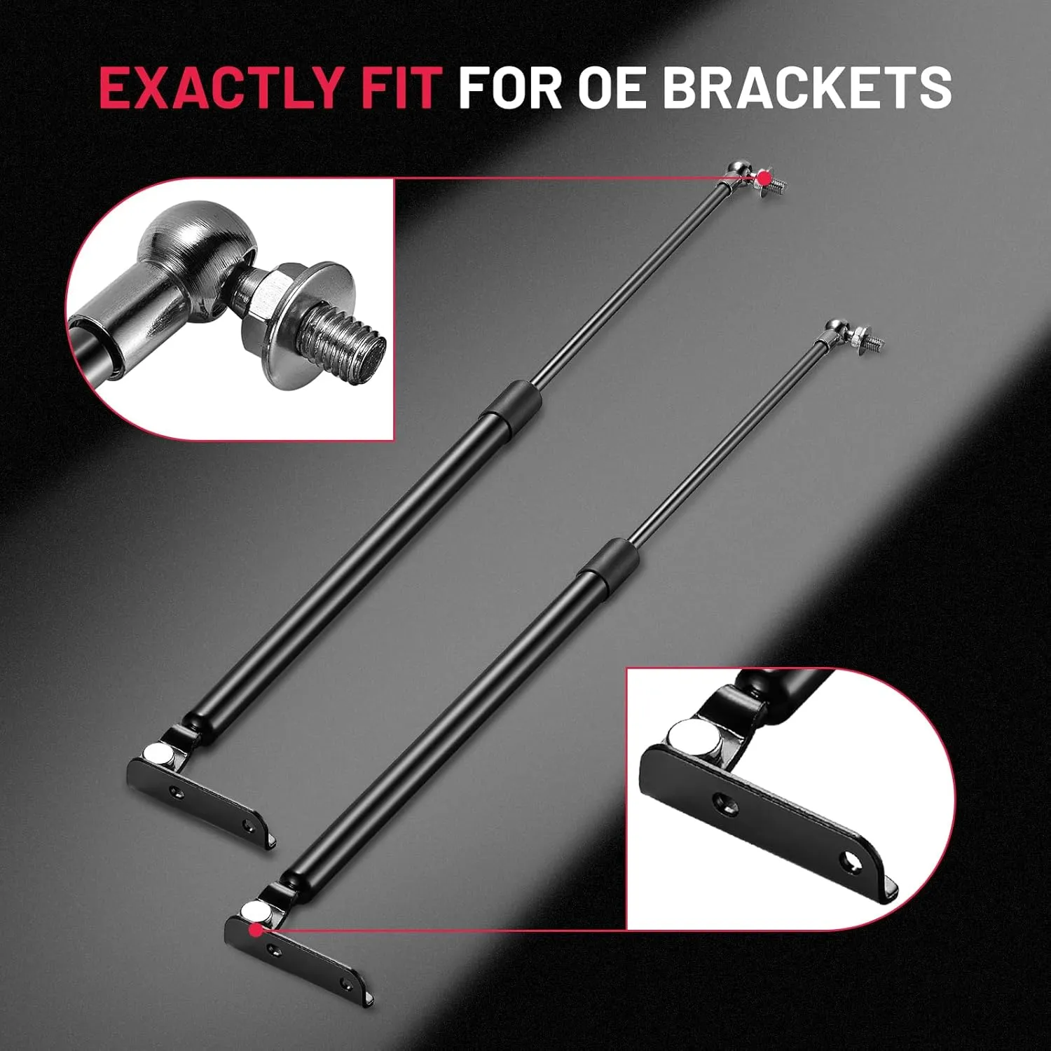 BDFHYK 2 Pcs Rear Hatch Liftgate Lift Supports Trunk Struts Gas Struts Spring Shocks Compatible with Subaru Outback Legacy 2010-2014 Gas Springs 63269AJ00A 63269AJ01A 63269AJ10B 63269AJ10D PM3074L-R