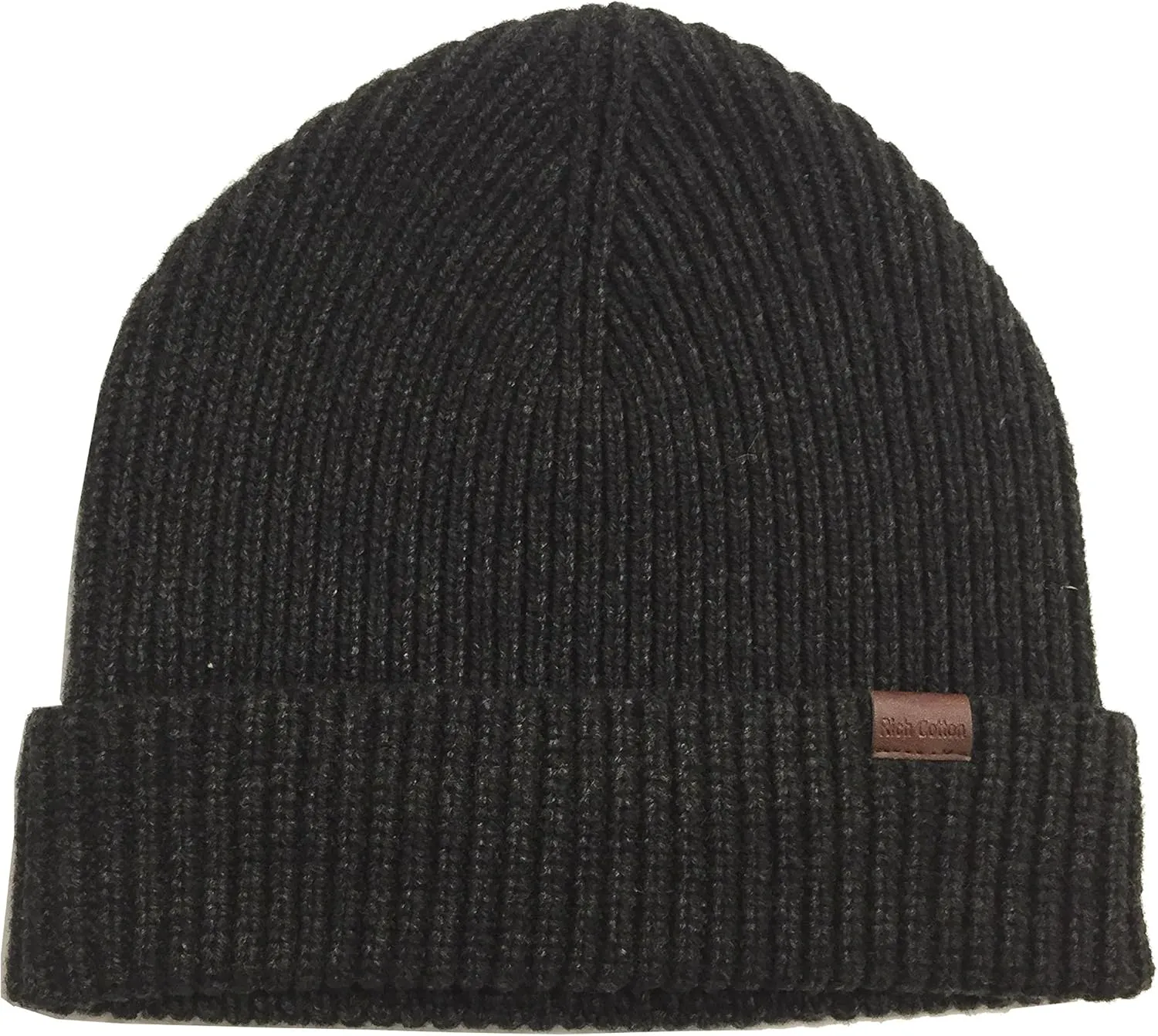 Beanie Hat Men Women Skull Cap - Unisex Knit Cuffed Beanie Winter Hat - Soft 100% Merino Wool