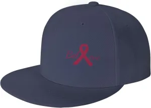 Cancer Believe Multiple Myeloma Burgundy Ribbon Fashion Flat Cap Adujstable Men Women Baseball Caps Outdoor