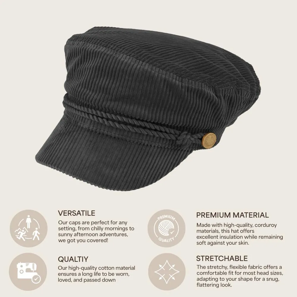 C.C Cotton Fisherman Cap, Cotton Fiddler Cap, Cotton Sailor Cap