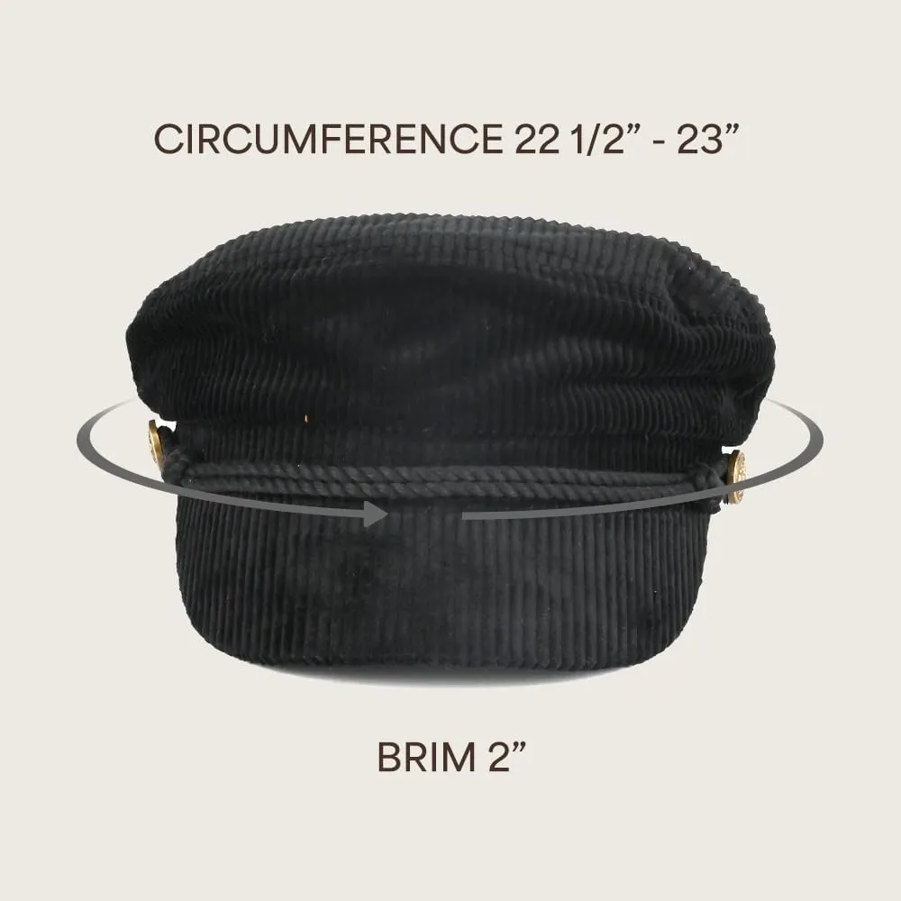 C.C Cotton Fisherman Cap, Cotton Fiddler Cap, Cotton Sailor Cap