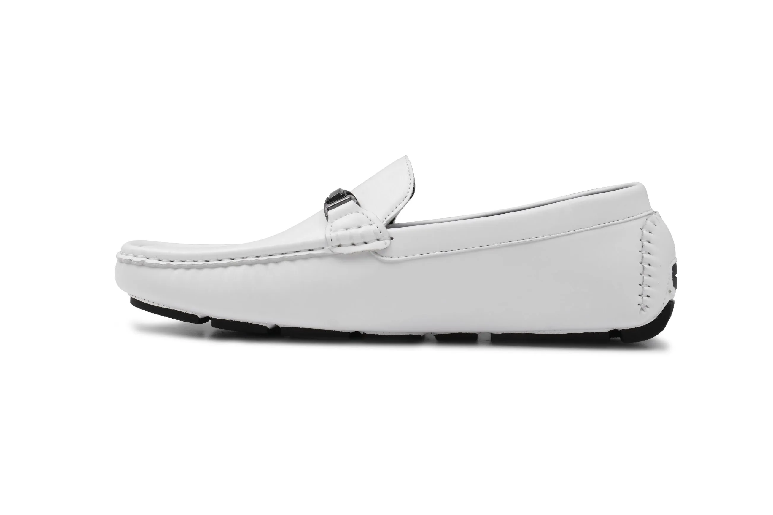 Charter Bit Loafers - White