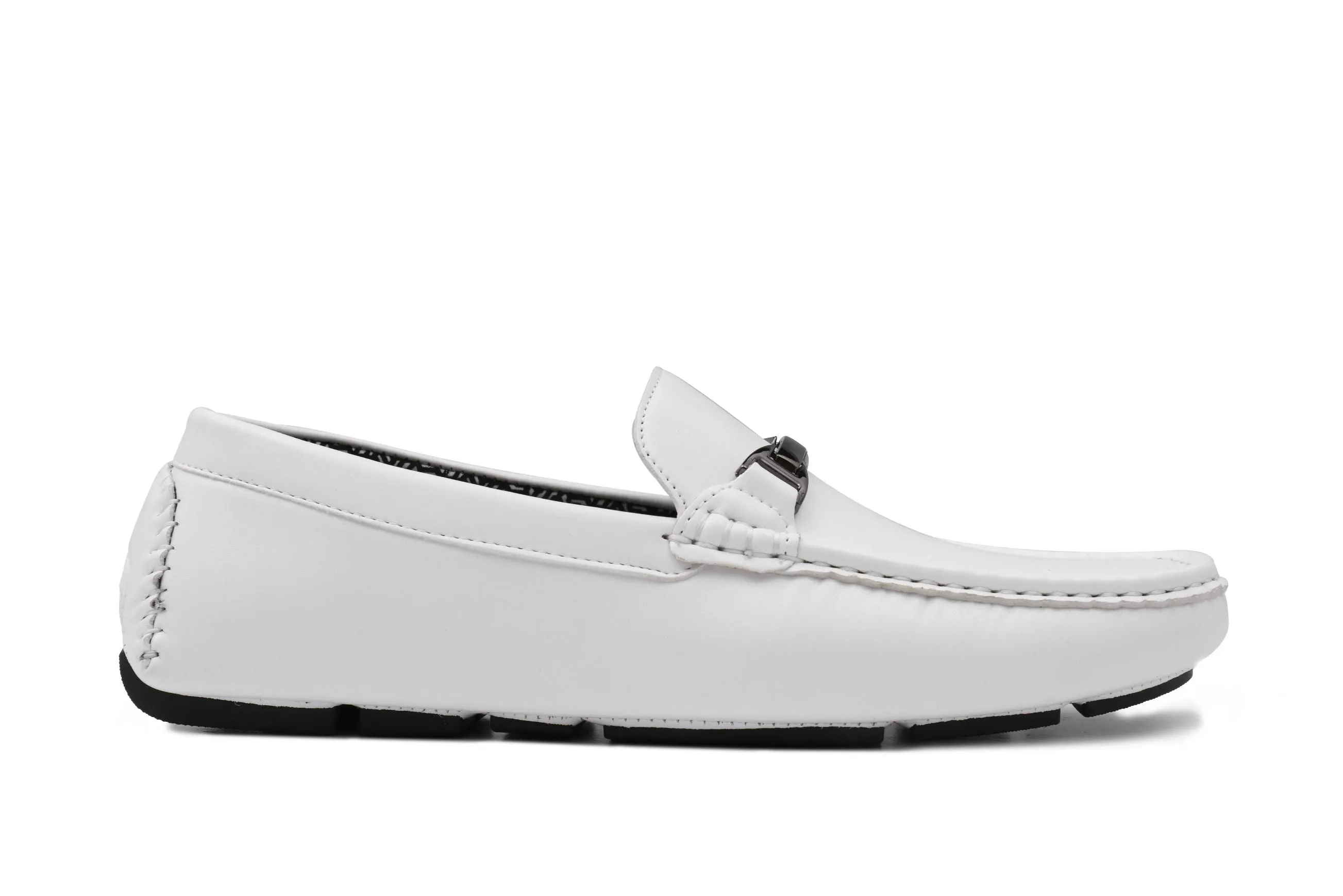 Charter Bit Loafers - White
