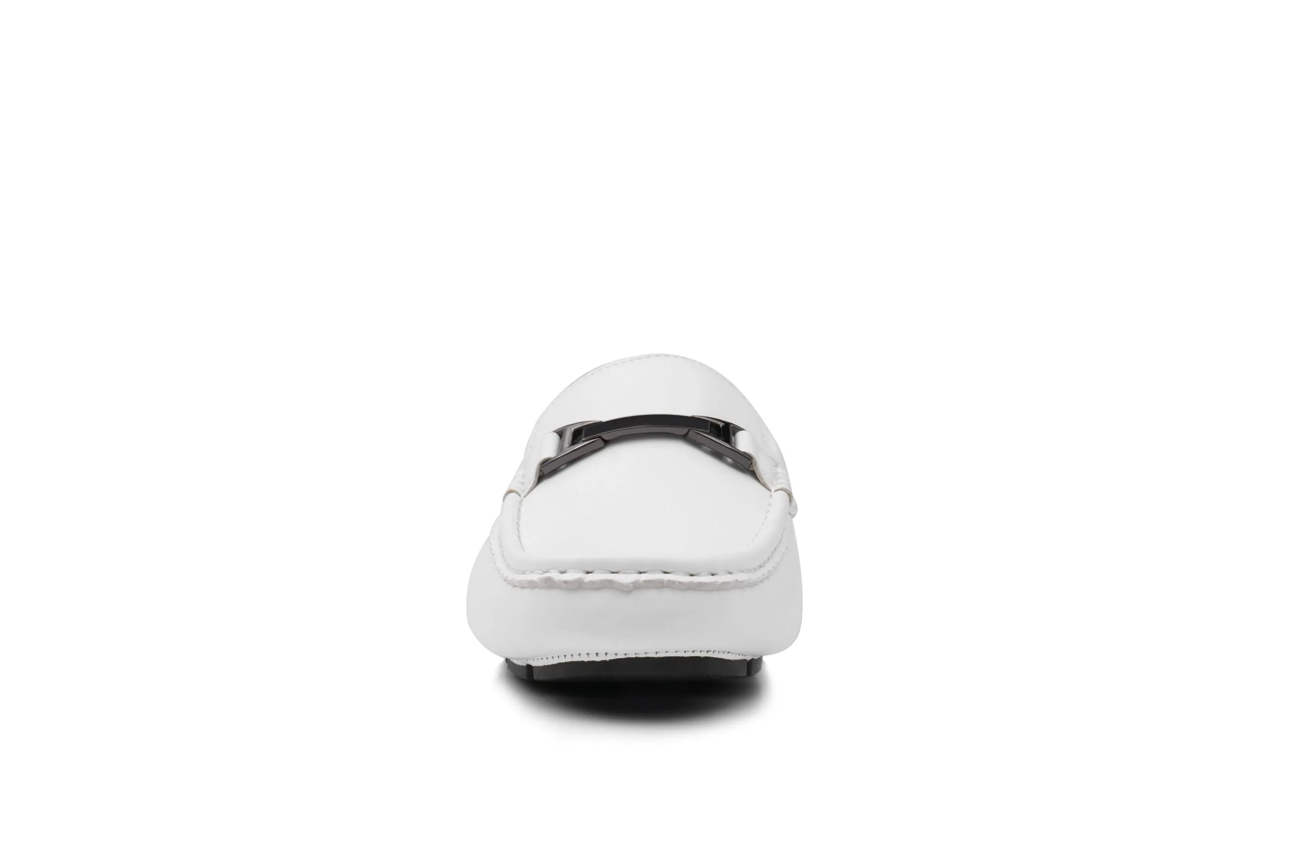 Charter Bit Loafers - White