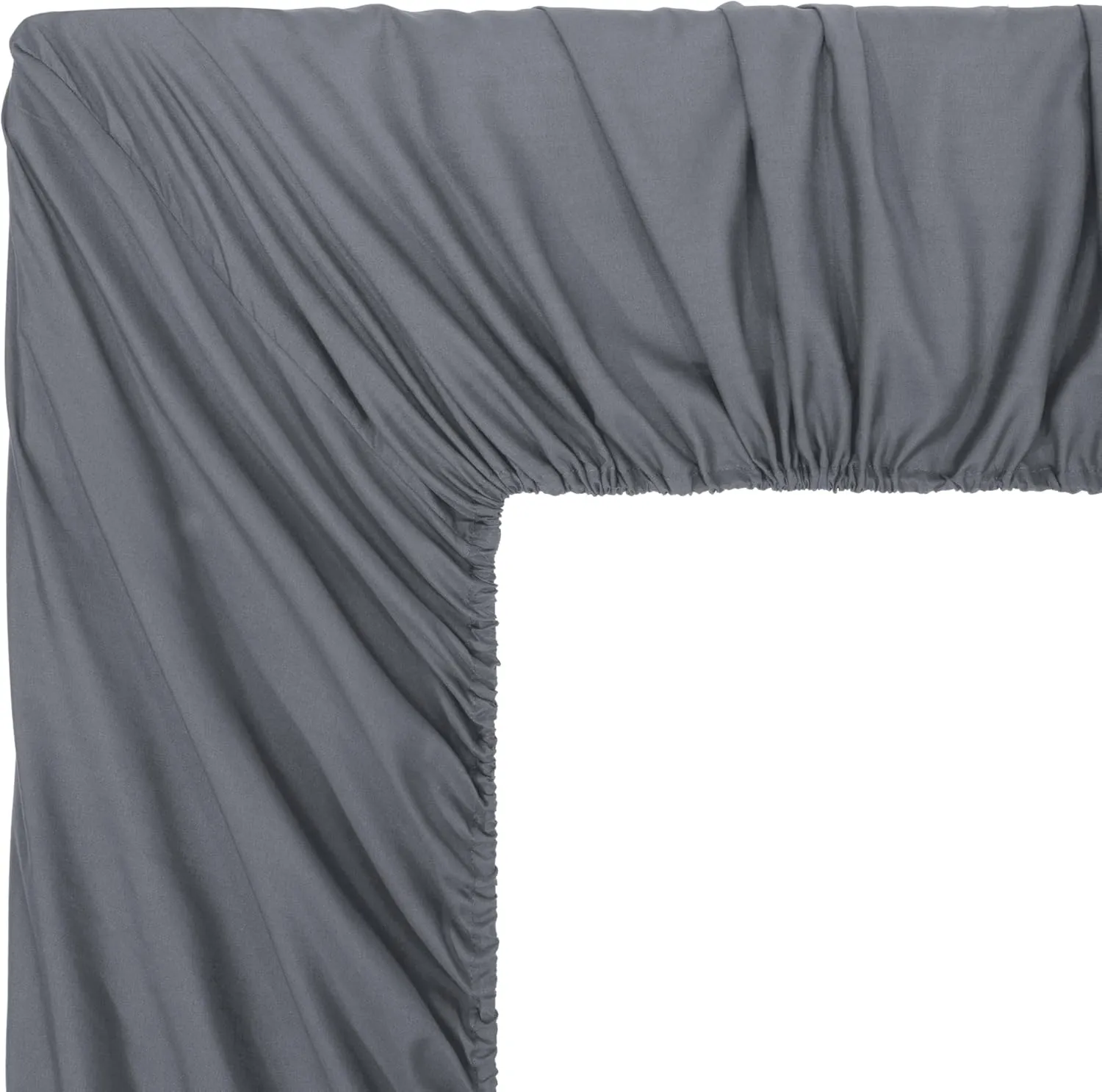 Chezmoi Collection 7-Piece Geometric Jacquard Bed in a Bag Set Queen Size - Soft Silky Lustrous Modern Gray Geometric Block Pattern Lightweight Bedding Comforter Set for All Seasons