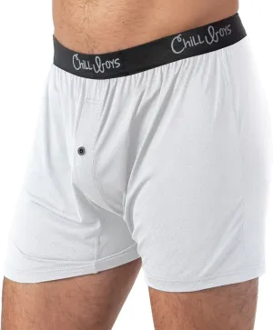 Chill Boys Performance Boxers -Cool Comfortable Men's Boxer Shorts. Soft Anti-Chafing Underwear for Men. Tagless Boxers