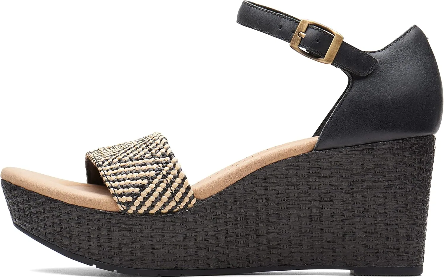 Clarks Women's Rose Ease Wedge Sandal