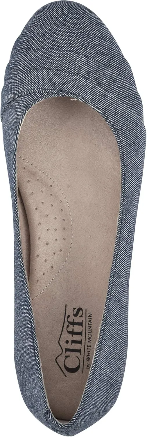 CLIFFS BY WHITE MOUNTAIN Women's Clara Ballet Flat