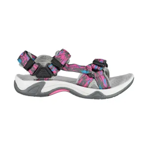 CMP Kids Hamal Vegan Friendly Hiking Sandals (Purple Fluo/Ghiaccio)(Sizes EU28-37)