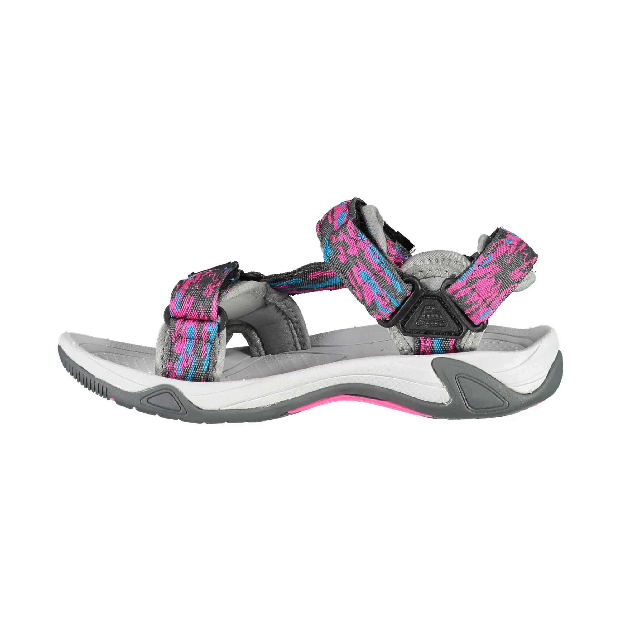CMP Kids Hamal Vegan Friendly Hiking Sandals (Purple Fluo/Ghiaccio)(Sizes EU28-37)