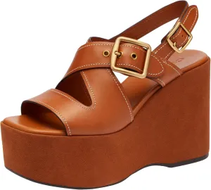 Coach Women's Archival Buckle Wedge Platform