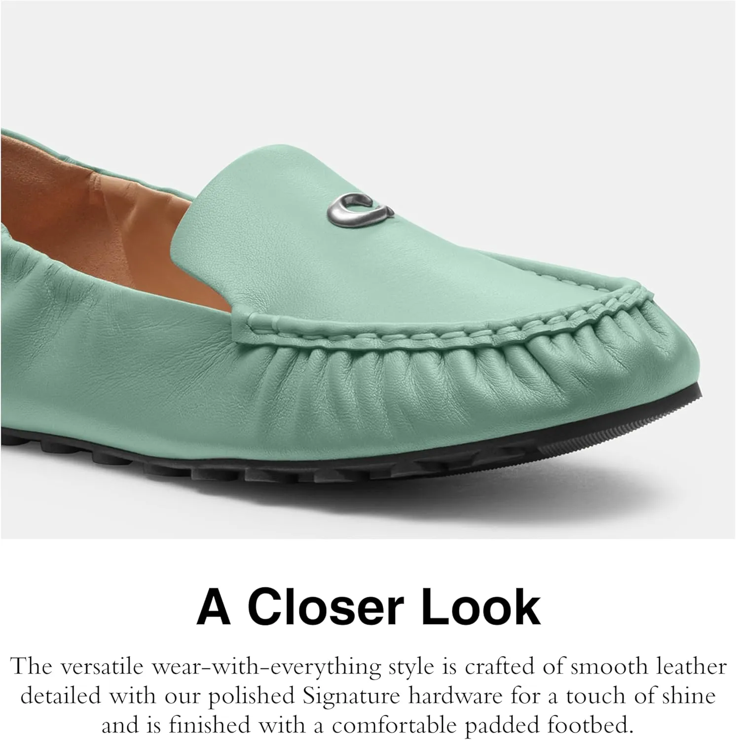 Coach Women's Ronnie Leather Loafer