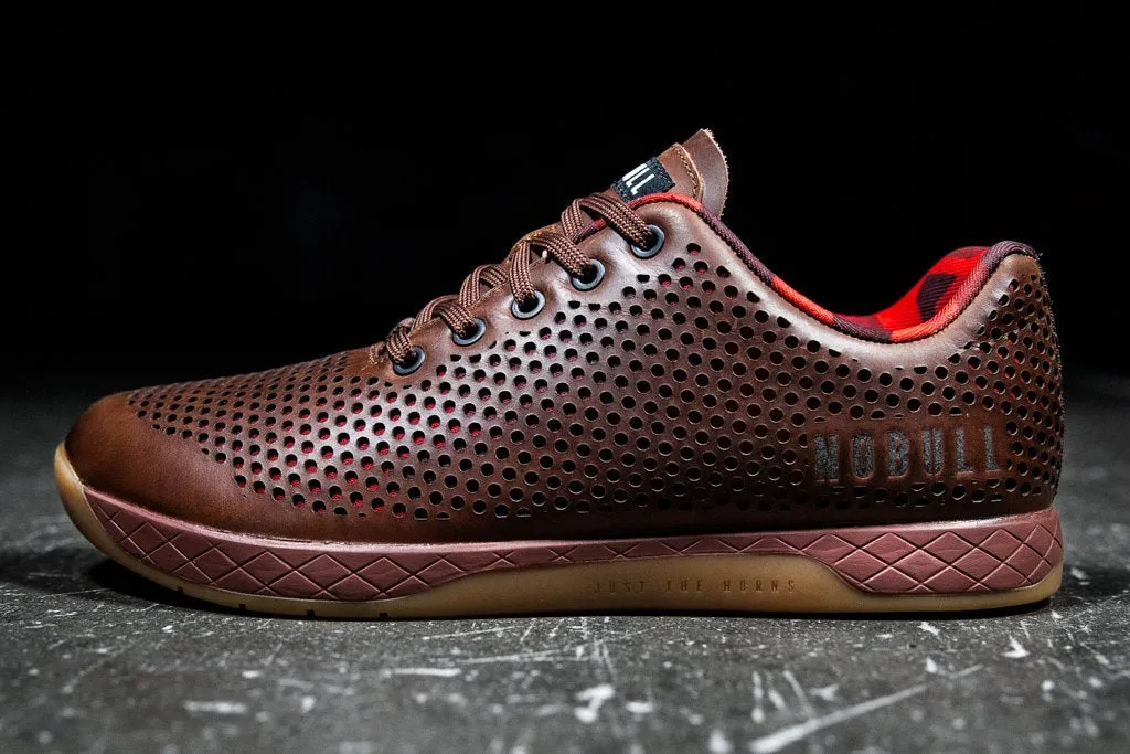 COFFEE LEATHER TRAINER (WOMEN'S)