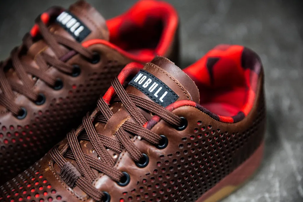 COFFEE LEATHER TRAINER (WOMEN'S)