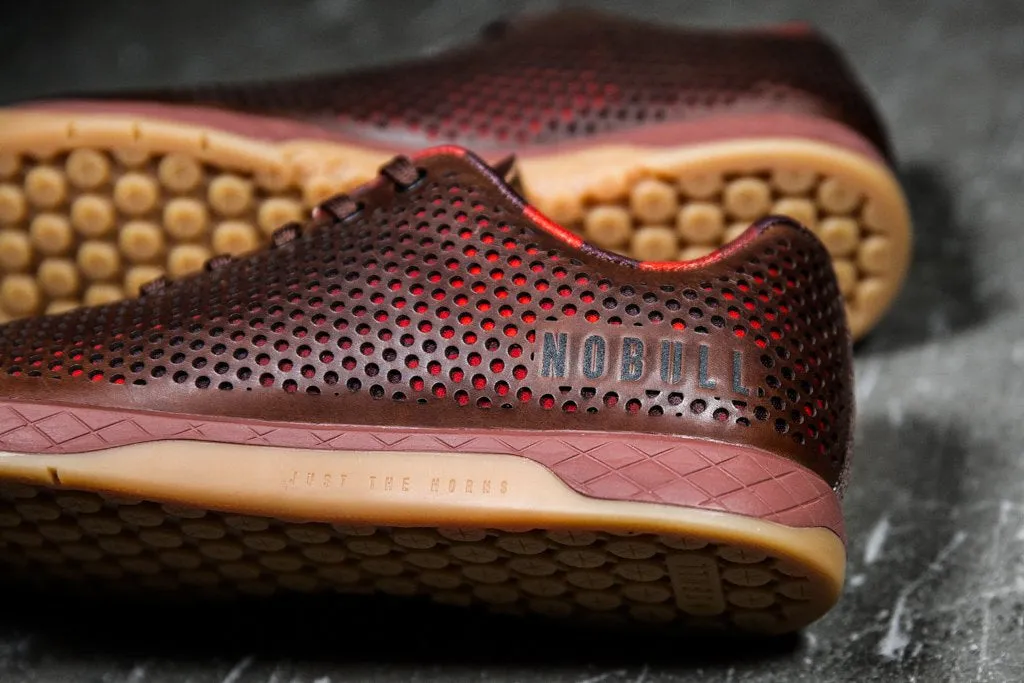 COFFEE LEATHER TRAINER (WOMEN'S)