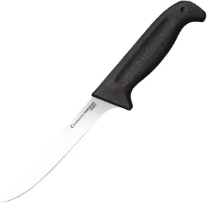 Cold Steel Commercial Series 6" Flexible German 4116 Stainless Steel Fixed Blade Narrow Straight Back Game & Fish Processing Cutting Boning Knife with Ergonomic Kray-Ex Handle