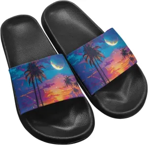 Coloranimal Slippers for Women Slide Sandals Summer Beach Sandals Non Slip Womens Slippers Shower Shoes Comfortable Beach Shoes for Summer
