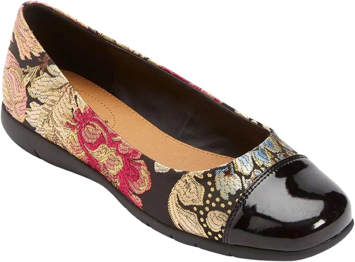 Comfortview Women's Wide Width The Fay Flat