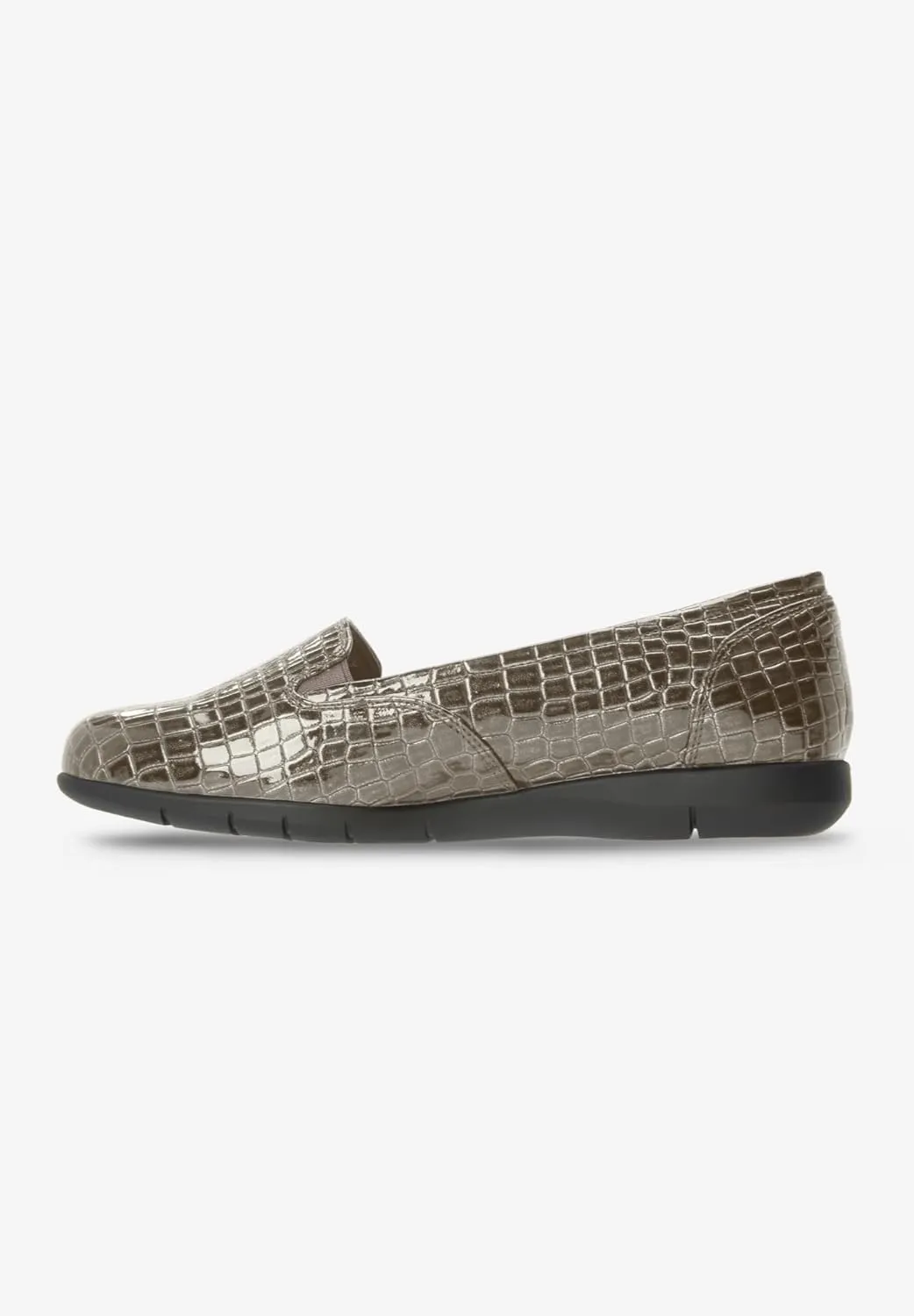 Comfortview Women's Wide Width The Leisa Flat