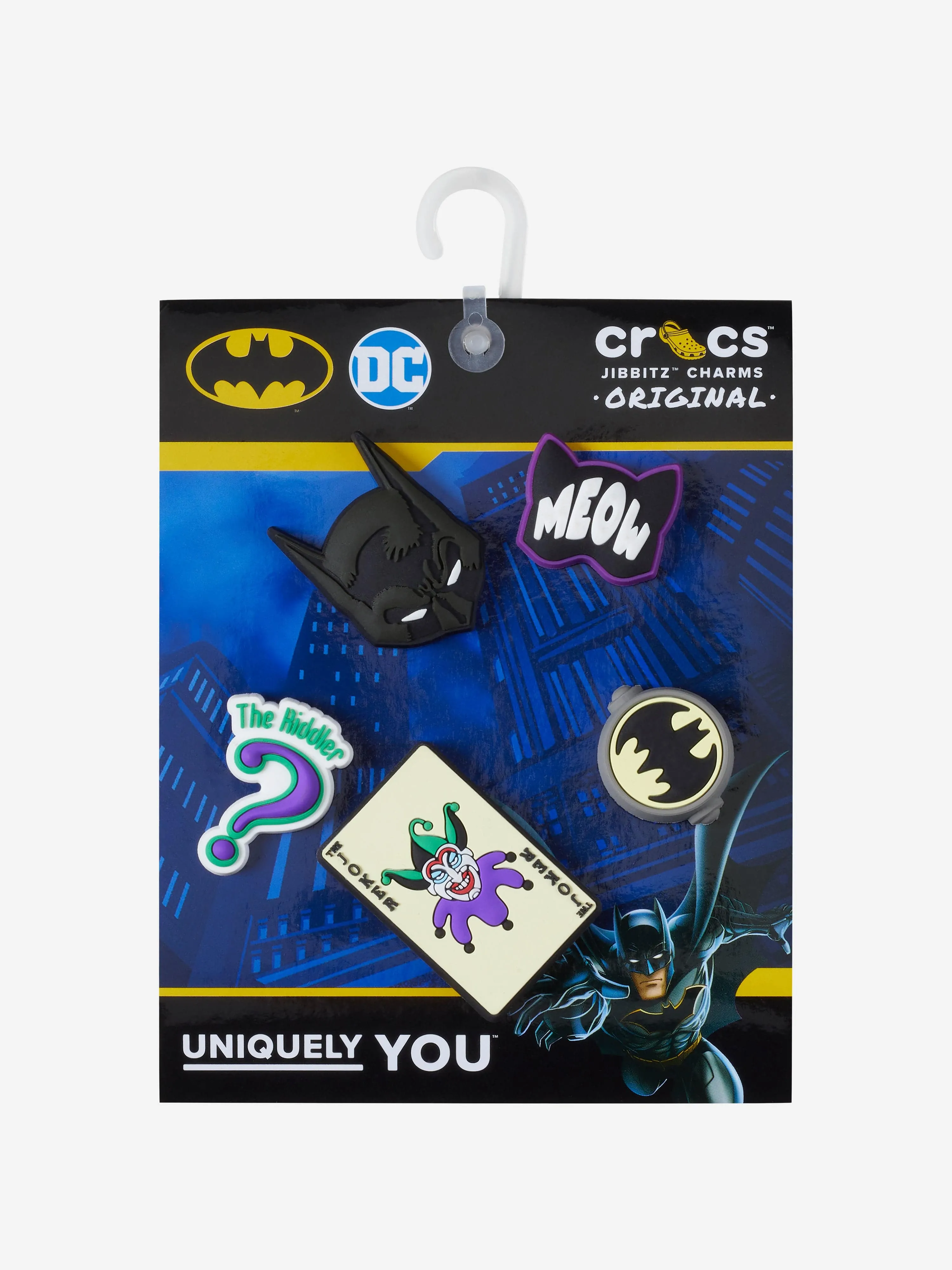 Crocs Kids Batman Jibbitz™ Charm 5 Pack in Multicolour