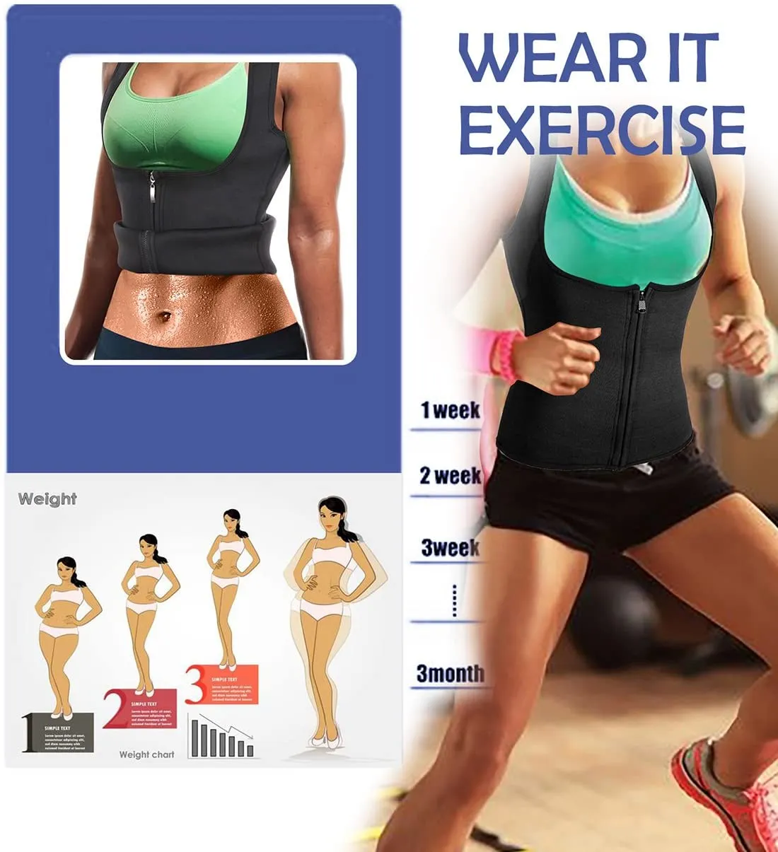 CROWNCURVES - SHOULDER STRAP WAIST TRAINER