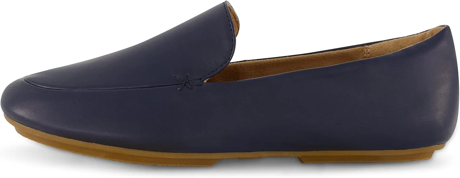 CUSHIONAIRE Women's Margo Comfort Flat with  Memory Foam, Wide Widths Available