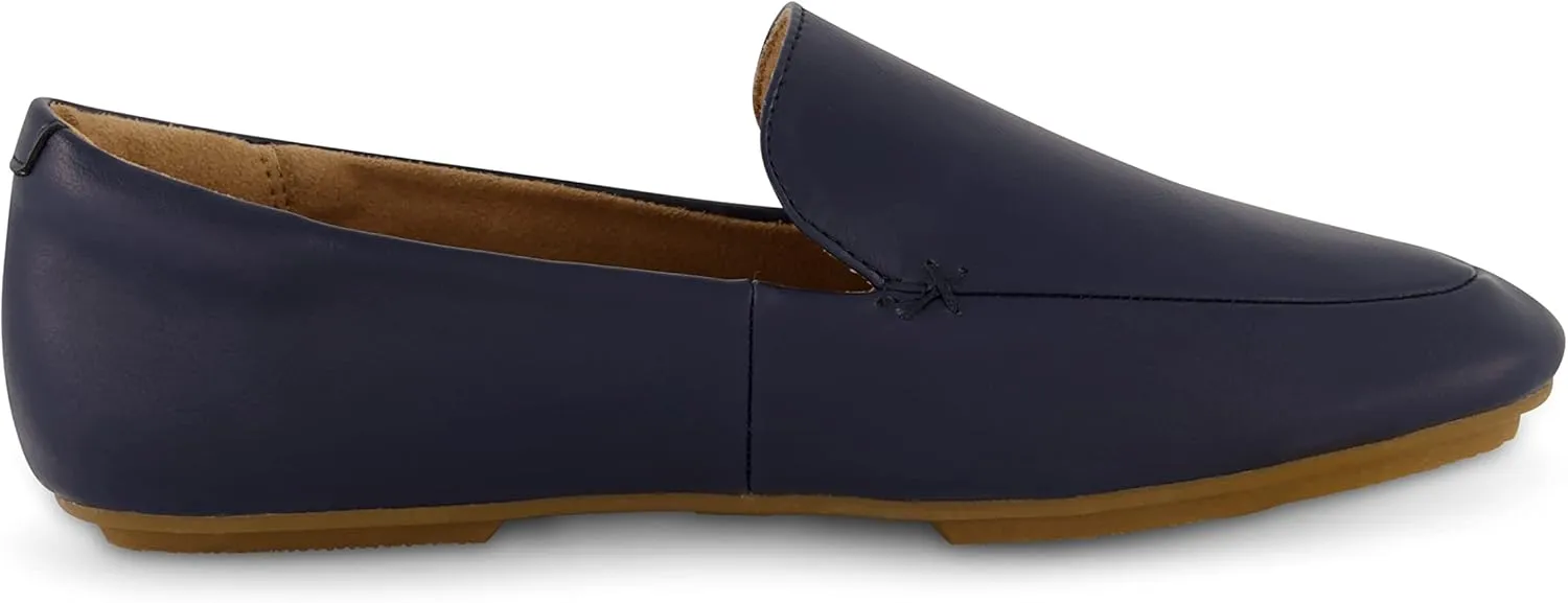 CUSHIONAIRE Women's Margo Comfort Flat with  Memory Foam, Wide Widths Available