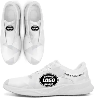 Custom Golf Shoes for Teams Clubs Unisex Personalized Name Words Logo Image Air Cushion Breathable Golf Sneaker for Men Women