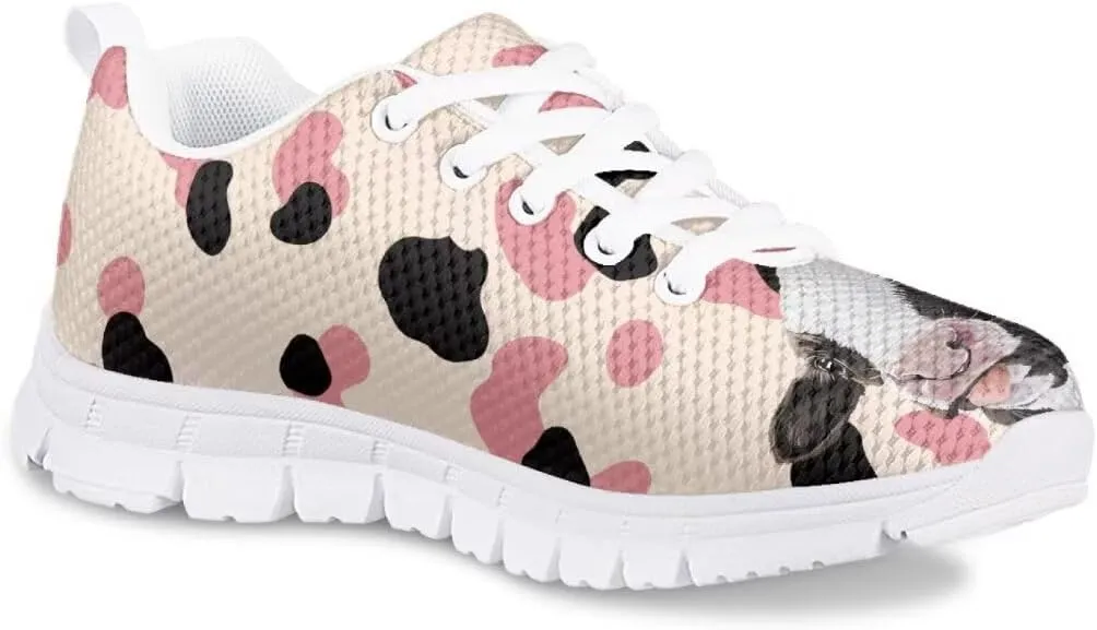Cute Girls Fashion Sneakers Running Shoes Kids Lightweight Breathable Casual Walking Shoes