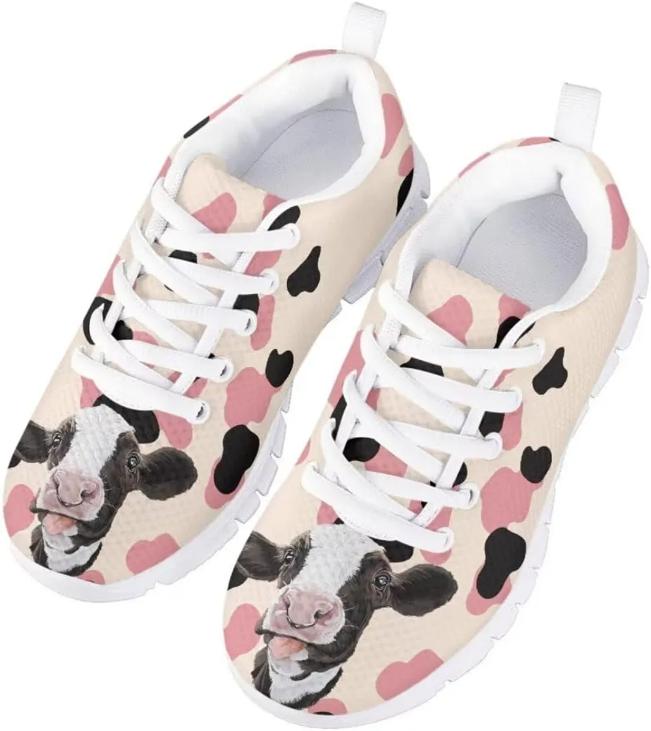 Cute Girls Fashion Sneakers Running Shoes Kids Lightweight Breathable Casual Walking Shoes
