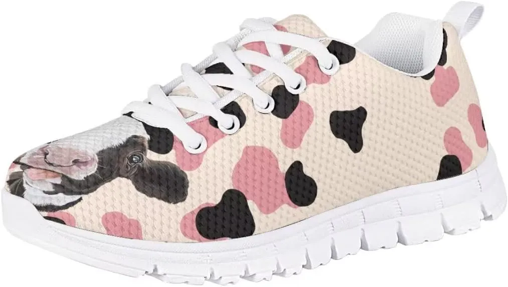 Cute Girls Fashion Sneakers Running Shoes Kids Lightweight Breathable Casual Walking Shoes