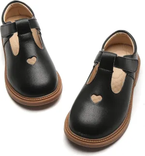 DADAWEN Girls Dress Shoes Mary Jane Flats Back to School Party Wedding Shoes(Toddler/Little Kid/Big Kid)
