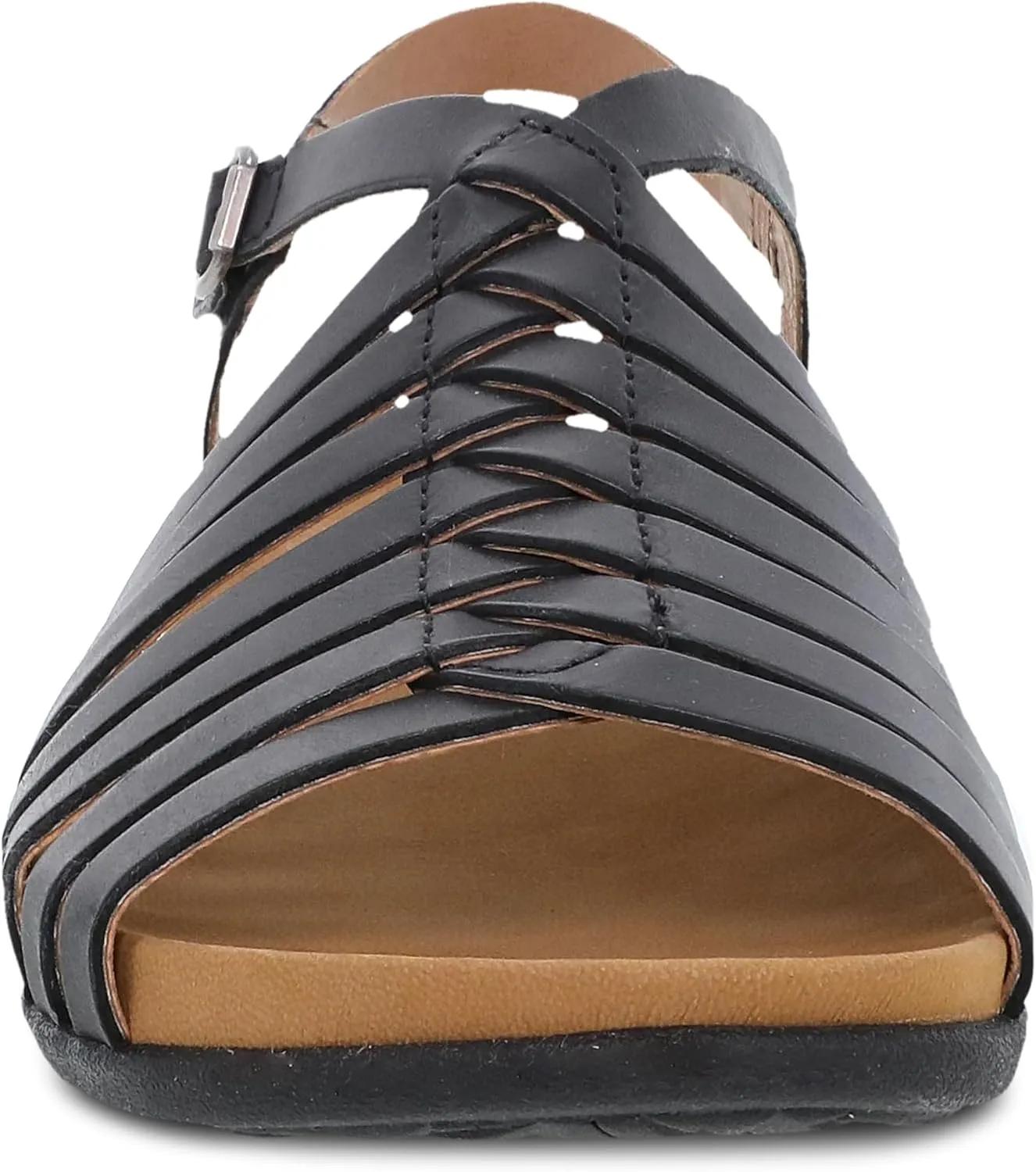 Dansko Jennifer Adjustable Fisherman-Style Sandal for Women - Leather Linings and Uppers for All-Day Comfort - Dual-Density EVA Footbed and Lightweight Rubber Outsole