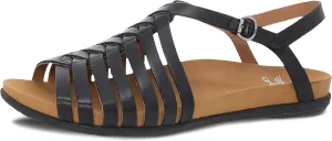Dansko Jennifer Adjustable Fisherman-Style Sandal for Women - Leather Linings and Uppers for All-Day Comfort - Dual-Density EVA Footbed and Lightweight Rubber Outsole