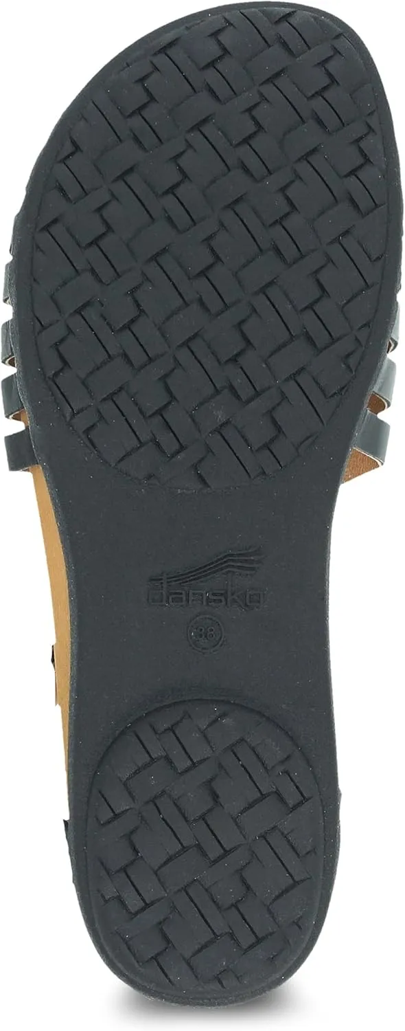 Dansko Jennifer Adjustable Fisherman-Style Sandal for Women - Leather Linings and Uppers for All-Day Comfort - Dual-Density EVA Footbed and Lightweight Rubber Outsole
