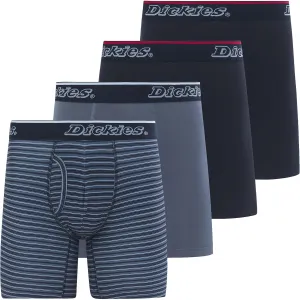 Dickies Mens Underwear 4 Pack Microfiber boxer briefs for men