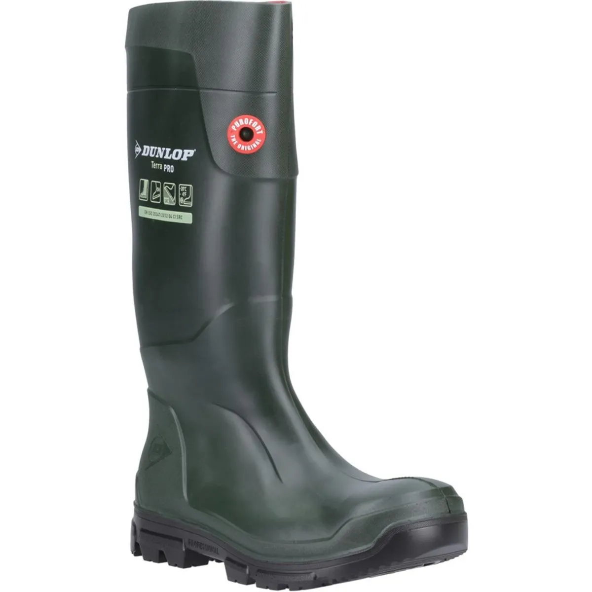 Dunlop TerraPro Full Safety Wellington Black
