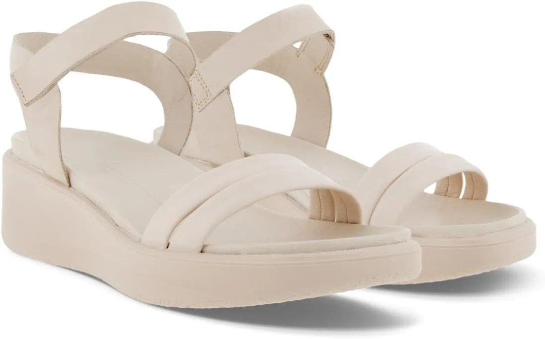ECCO Women's Flowt Luxery Wedge Ankle Strap Sandal