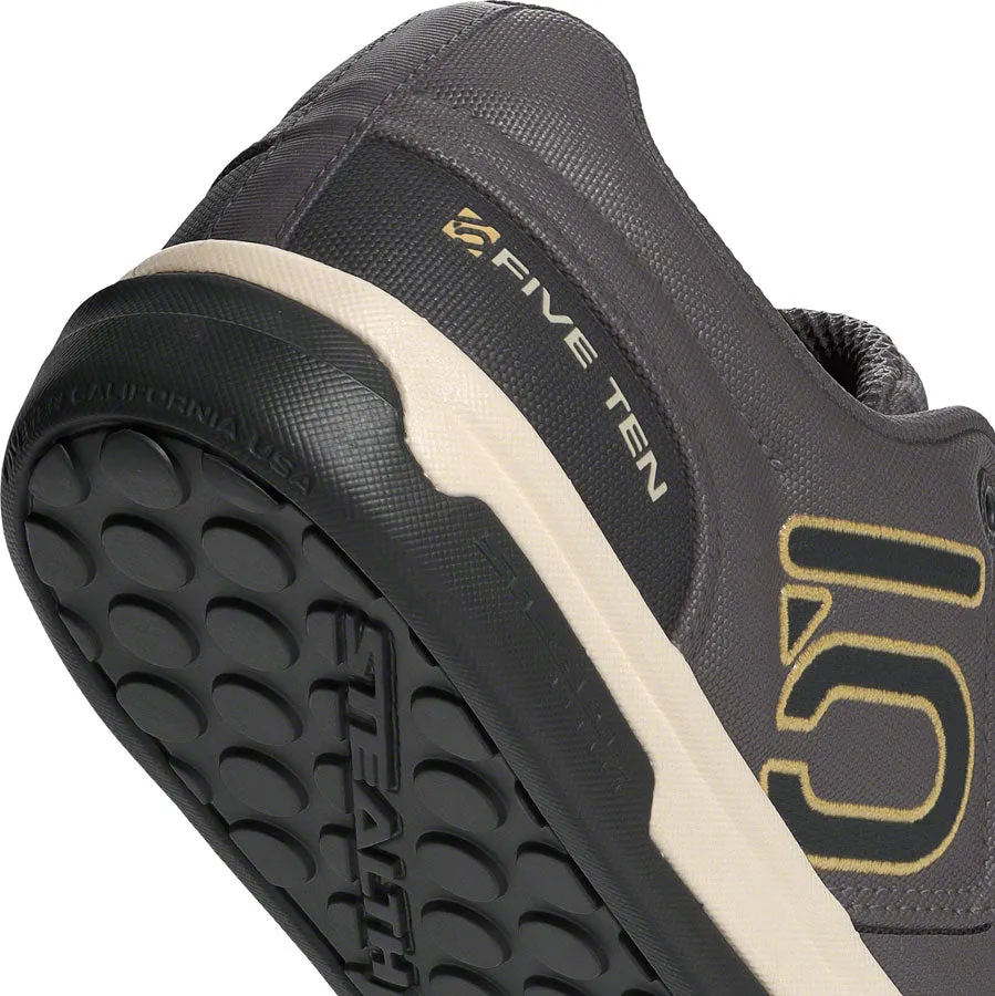 Five Ten Freerider Pro Canvas Flat Shoes - Men's, Charcoal/Carbon/Oat, 11